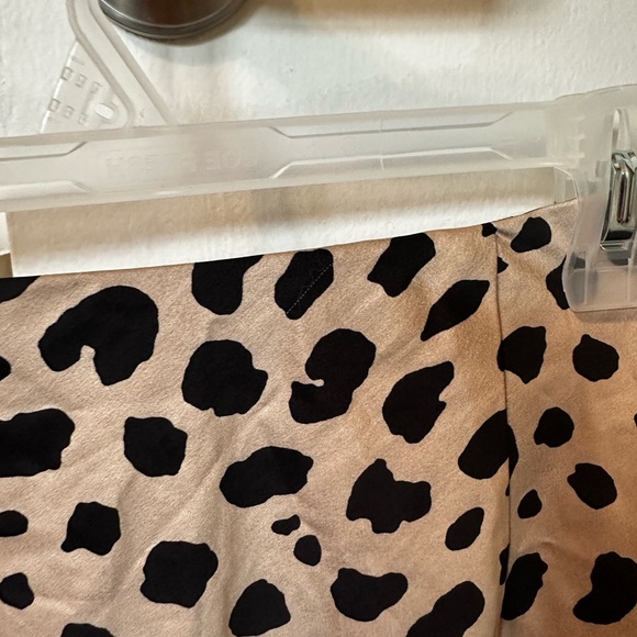 e.ssue Satin Patterned Midi Skirt - Picture 7 of 9